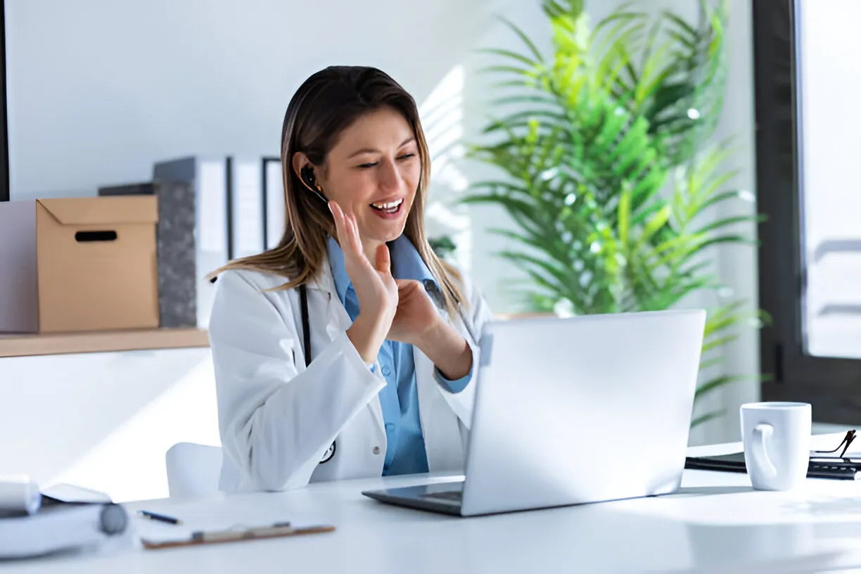 Telehealth transforming life with ClickSlim virtual care services.